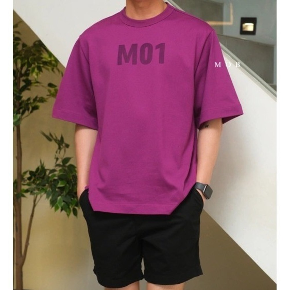 Mode of One Mens Enchanted Orchid Purple MO1 Graphic T-Shirt Large 100195315MN